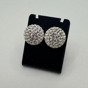Fifth Avenue Collection Swarovski Crystal Double Stud Earrings